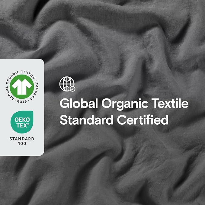 Linen Cooling Bed Sheet Set - Full - 3 Piece