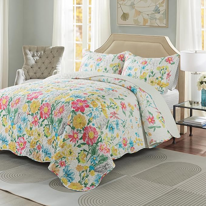 Microfiber Quilt Set - King