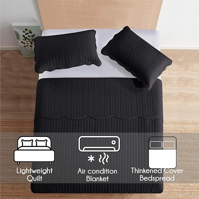 Microfiber Quilt Set - King - 8 Pack