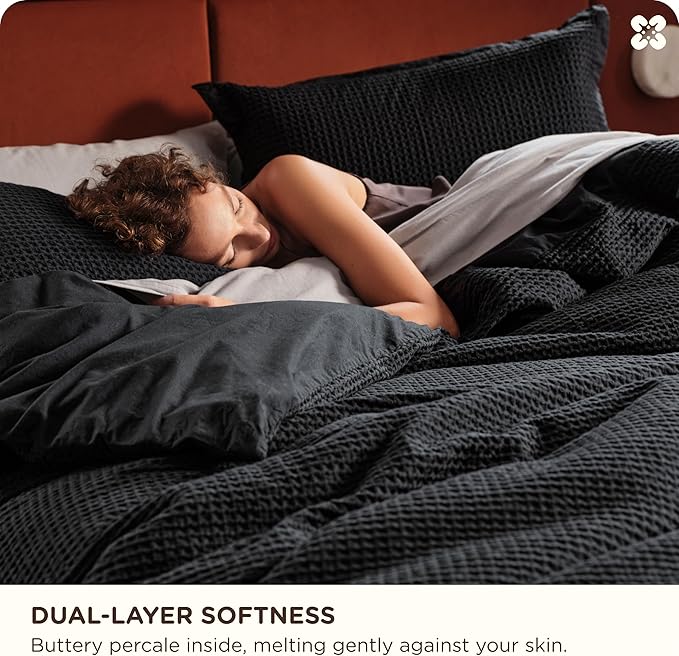 100% Cotton Duvet Cover Set - California King - 3 Piece