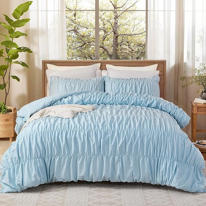 100% Cotton Comforter Set - Queen - 3 Piece