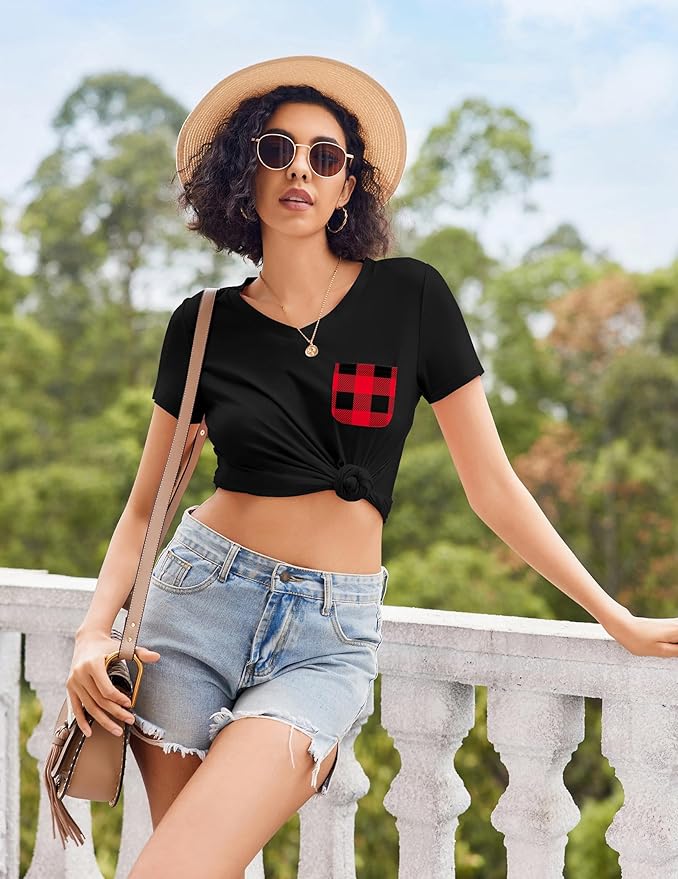 Women's Pajama Set - Short Sleeve - 2 Piece