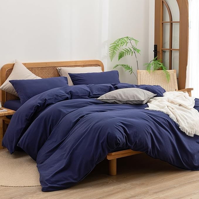 Linen Duvet Cover Set - Twin XL - 2 Piece