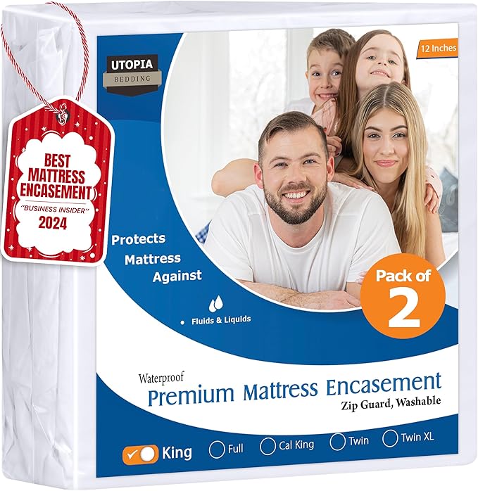 Waterproof Mattress Protector - King