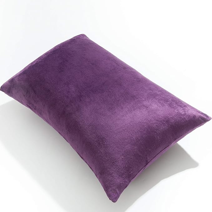 Flannel Pillowcase Set - King - 20 x 36 in - 2 Pack