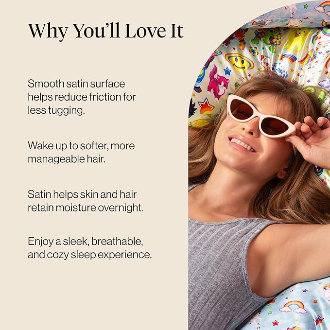Satin Cooling Pillowcase - King