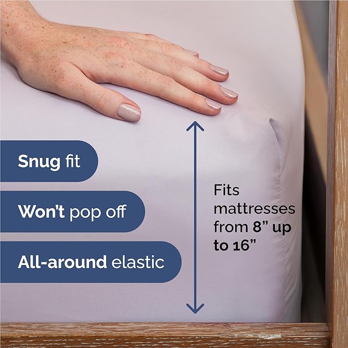 Cooling Bed Sheet Set - Full - 4 Piece