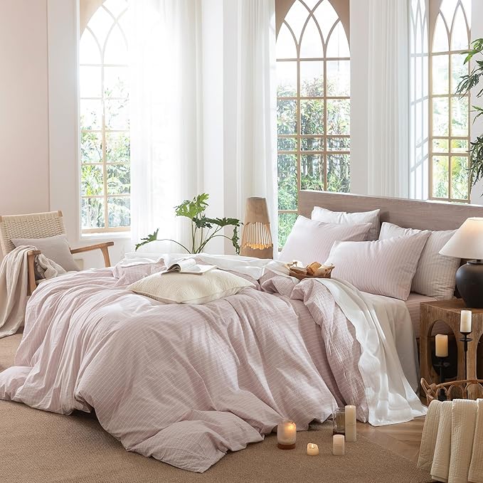 Linen Duvet Cover Set - Full