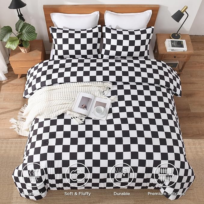 Microfiber Comforter Set - Full - 79 x 90 in - 3 Piece