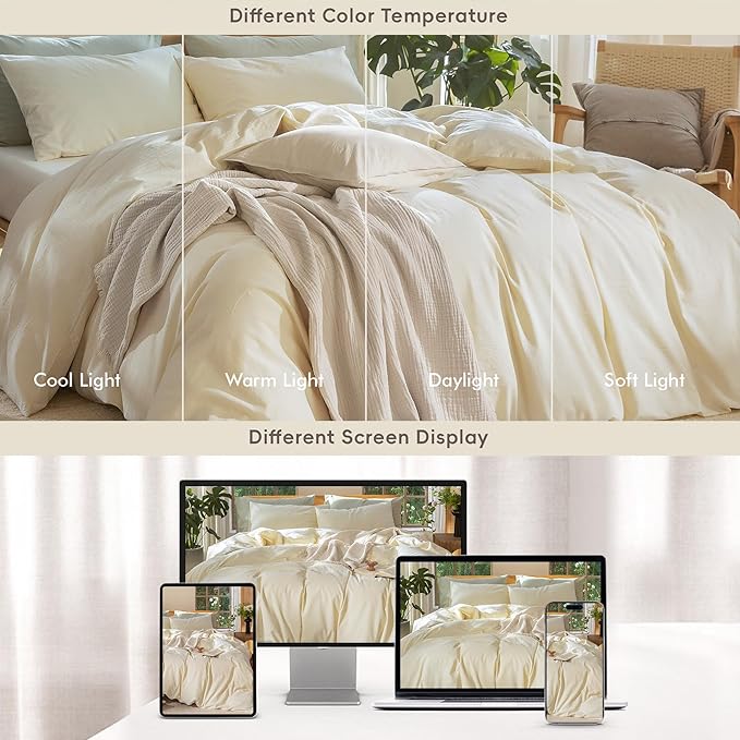 Linen Duvet Cover Set - Queen