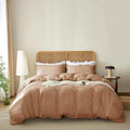 Linen Duvet Cover Set - King - 3 Piece
