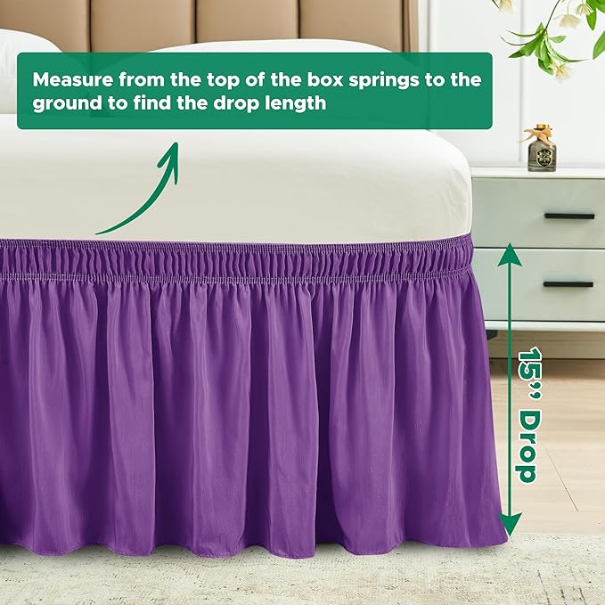 Bed Skirt - Full - 15 in Drop
