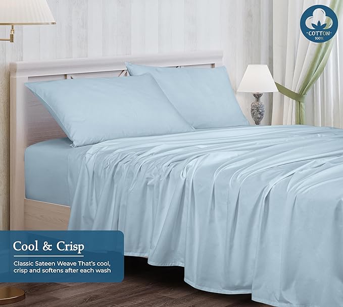 Cooling Bed Sheet Set - King - 4 Piece
