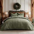 Velvet Quilt Set - Queen - 3 Piece