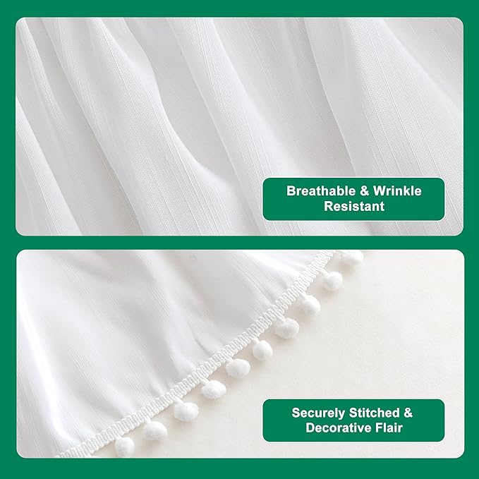 Bed Skirt - King - 15 in Drop