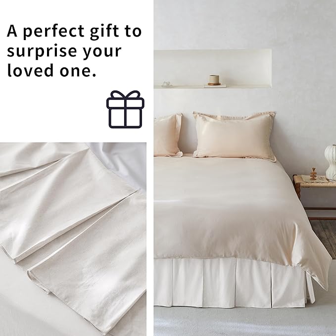 Linen Bed Skirt - King