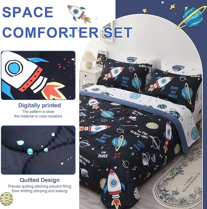 Comforter Set - Twin - 7 Piece