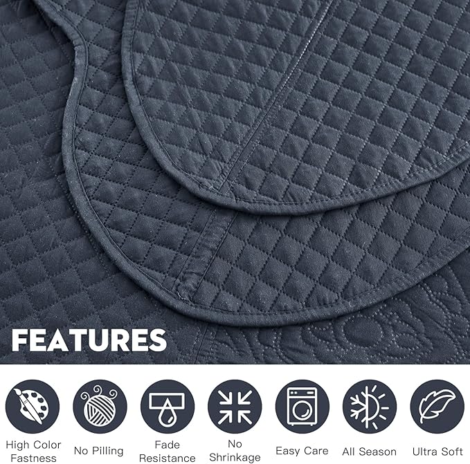 Microfiber Bedding Set - King - 5 Piece