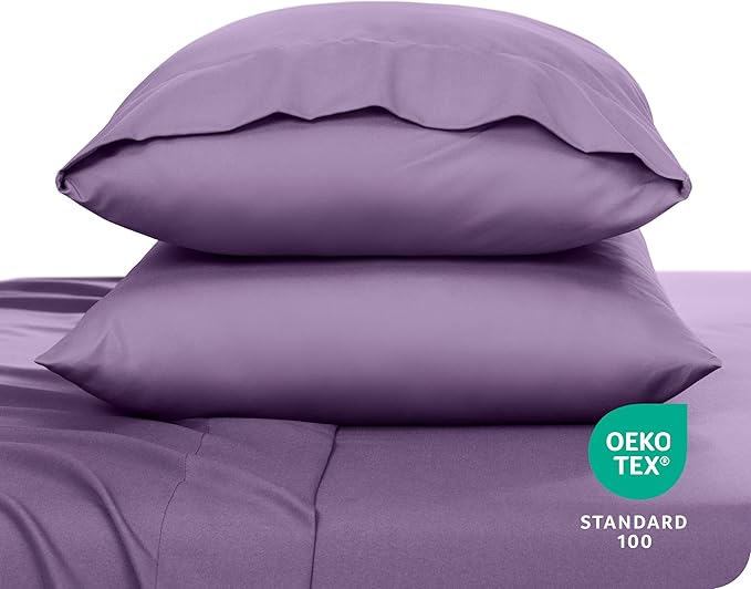 Microfiber Cooling Pillowcase Set - King - 2 Piece