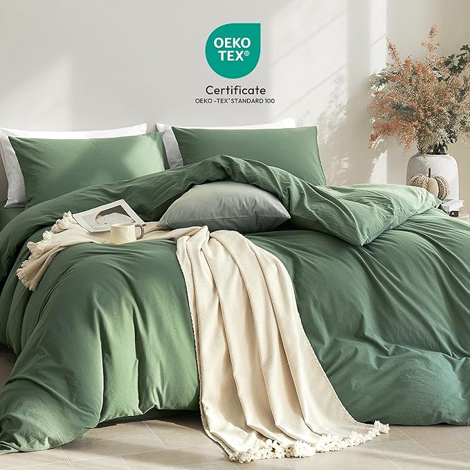 Linen Duvet Cover Set - King