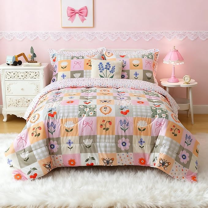 Microfiber Comforter Set - Twin - 6 Piece
