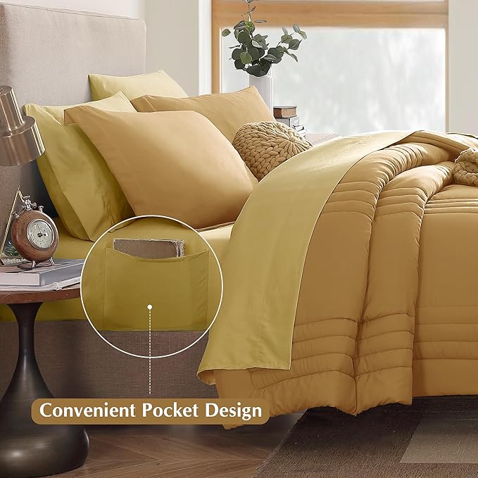 Comforter Set - King - 7 Piece