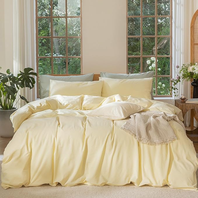Linen Duvet Cover Set - King