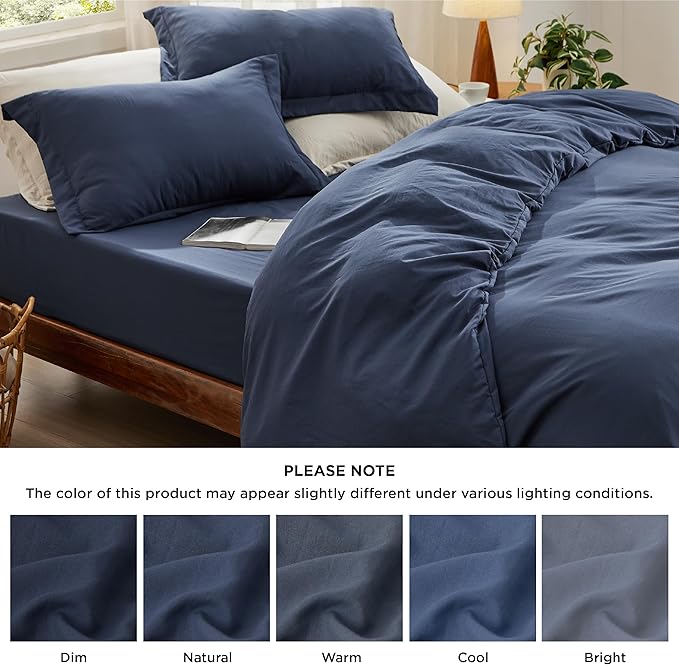 Duvet Cover Set - King - 104 x 90 in - 4 Piece