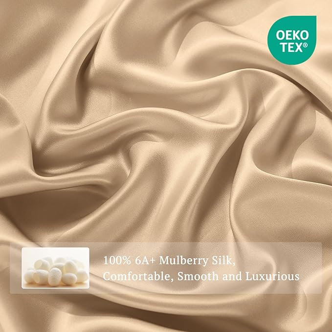 Mulberry Silk Cooling Duvet Cover - Queen