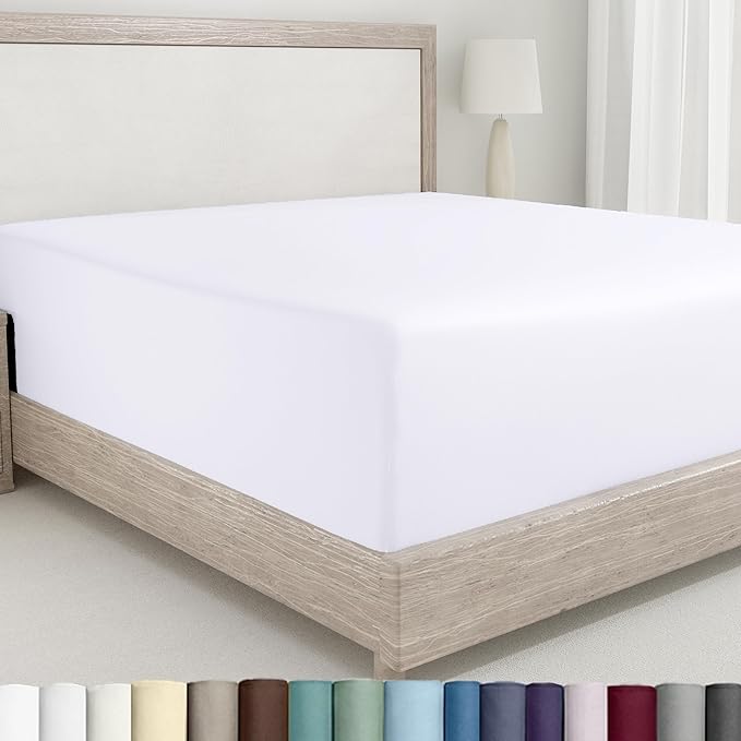 100% Cotton Fitted Sheet - Full