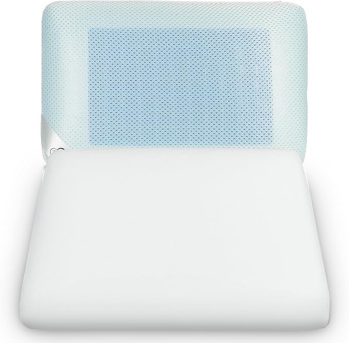 Memory Foam Cooling Bed Pillow - Standard