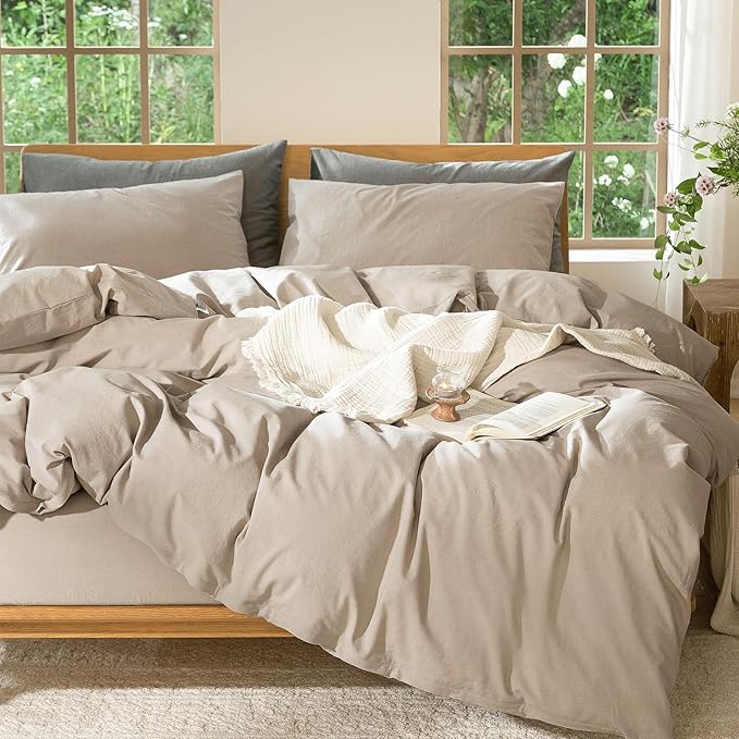 Linen Duvet Cover Set - King