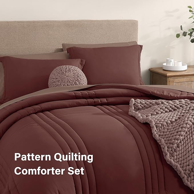 Comforter Set - Queen - 7 Piece