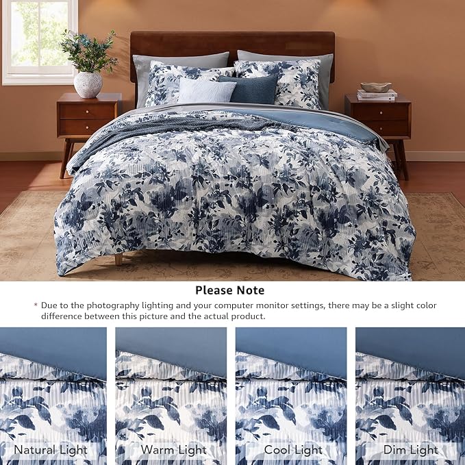 Velvet Comforter Set - Queen - 7 Piece