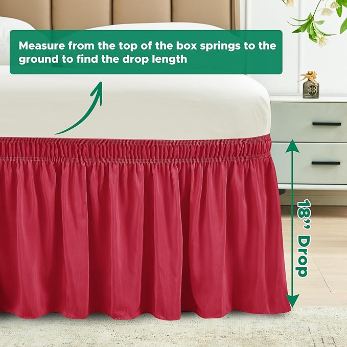 Bed Skirt - Queen - 18 in Drop