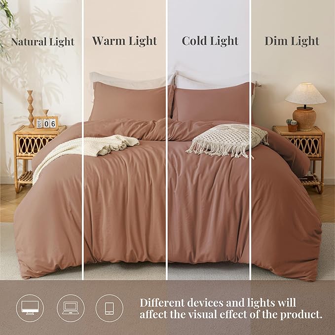 Microfiber Duvet Cover Set - 3 Piece