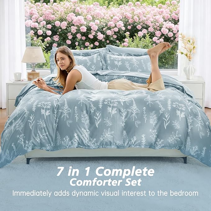 Comforter Set - Full - 7 Piece