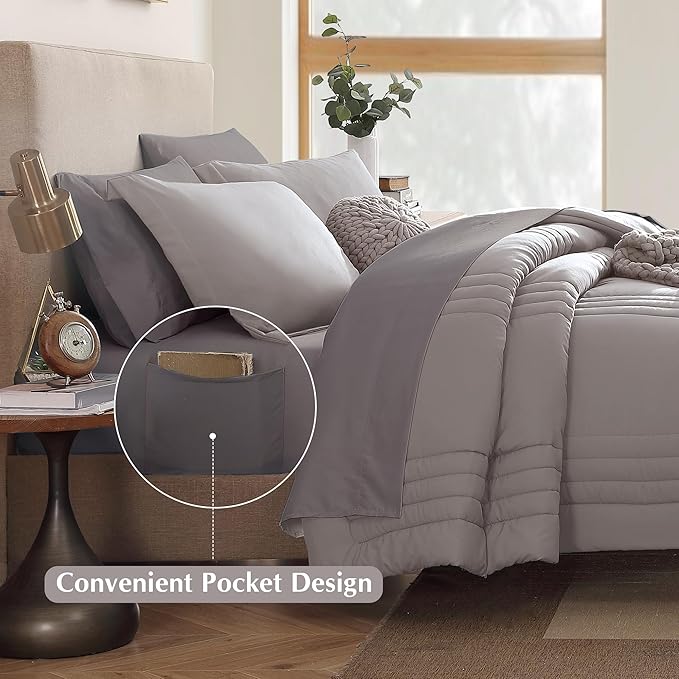 Comforter Set - King - 7 Piece