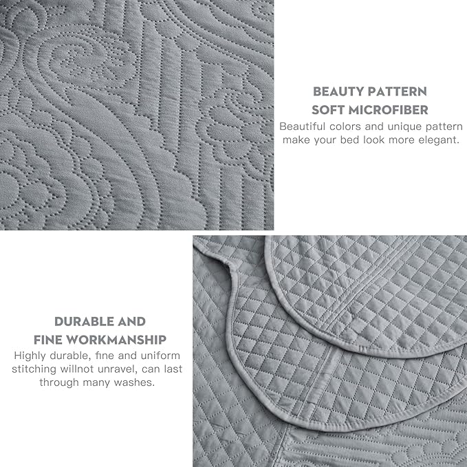 Microfiber Bedding Set - King - 5 Piece