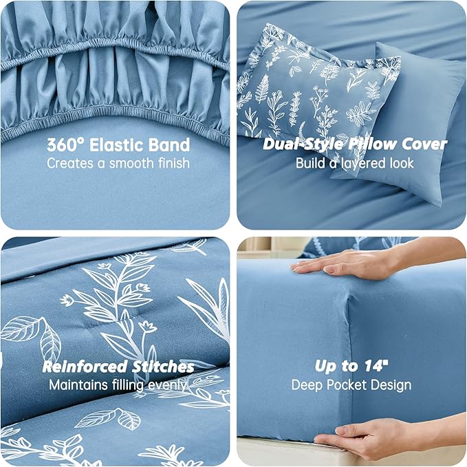 Comforter Set - Full - 7 Piece