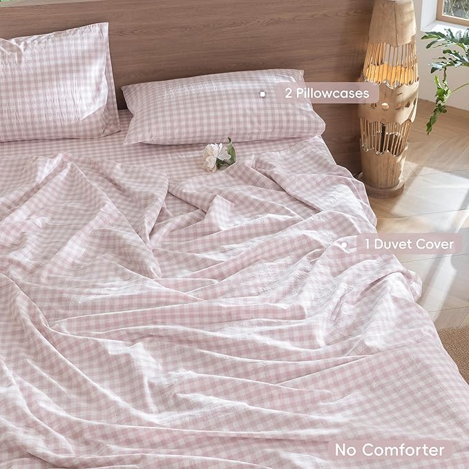 Linen Duvet Cover Set - Full
