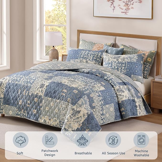 Quilt Set - King - 3 Piece