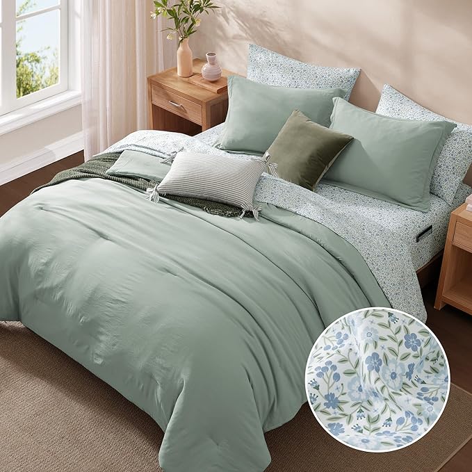 Comforter Set - Queen - 7 Piece