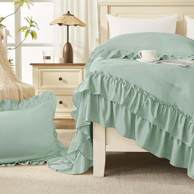Microfiber Comforter Set - California King - 104 x 96 in - 3 Piece