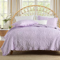 Microfiber Quilt Set - Queen - 3 Piece