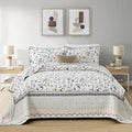 100% Cotton Bedding Set - King - 120 x 128 in - 3 Piece