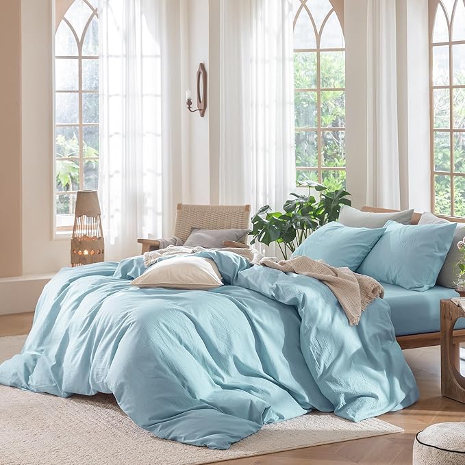 Linen Duvet Cover Set - Full