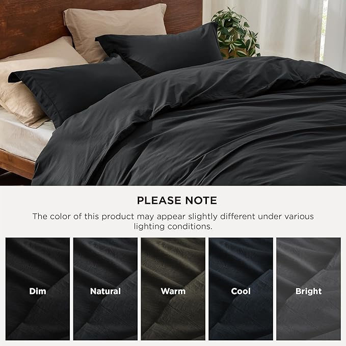 Linen Duvet Cover Set - King