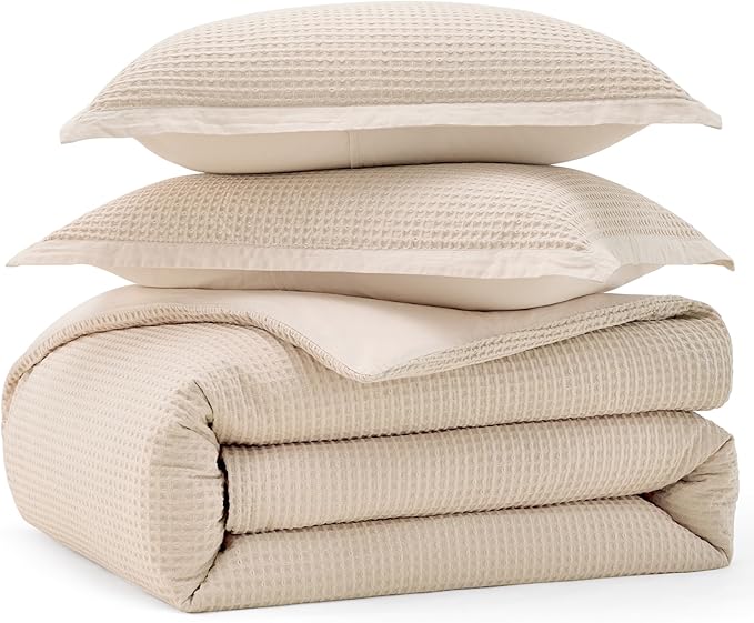 100% Cotton Duvet Cover Set - California King - 3 Piece