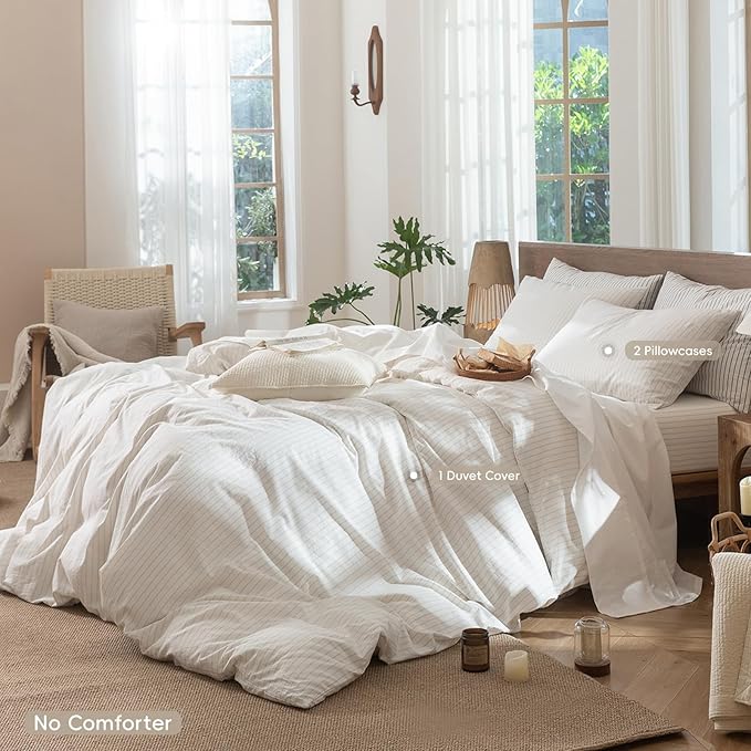 Linen Duvet Cover Set - King
